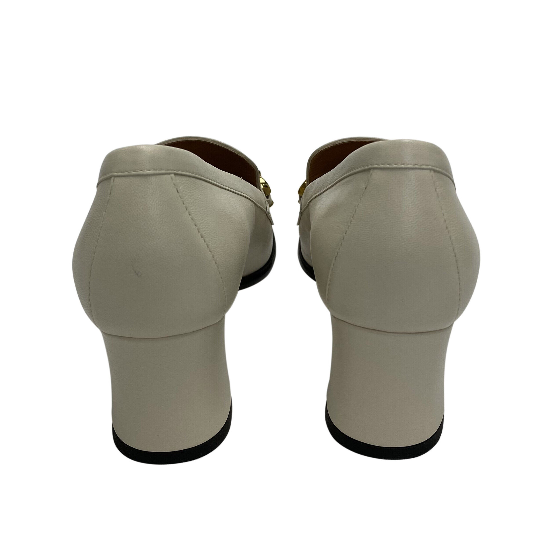 Mocassim Gucci GG Off White