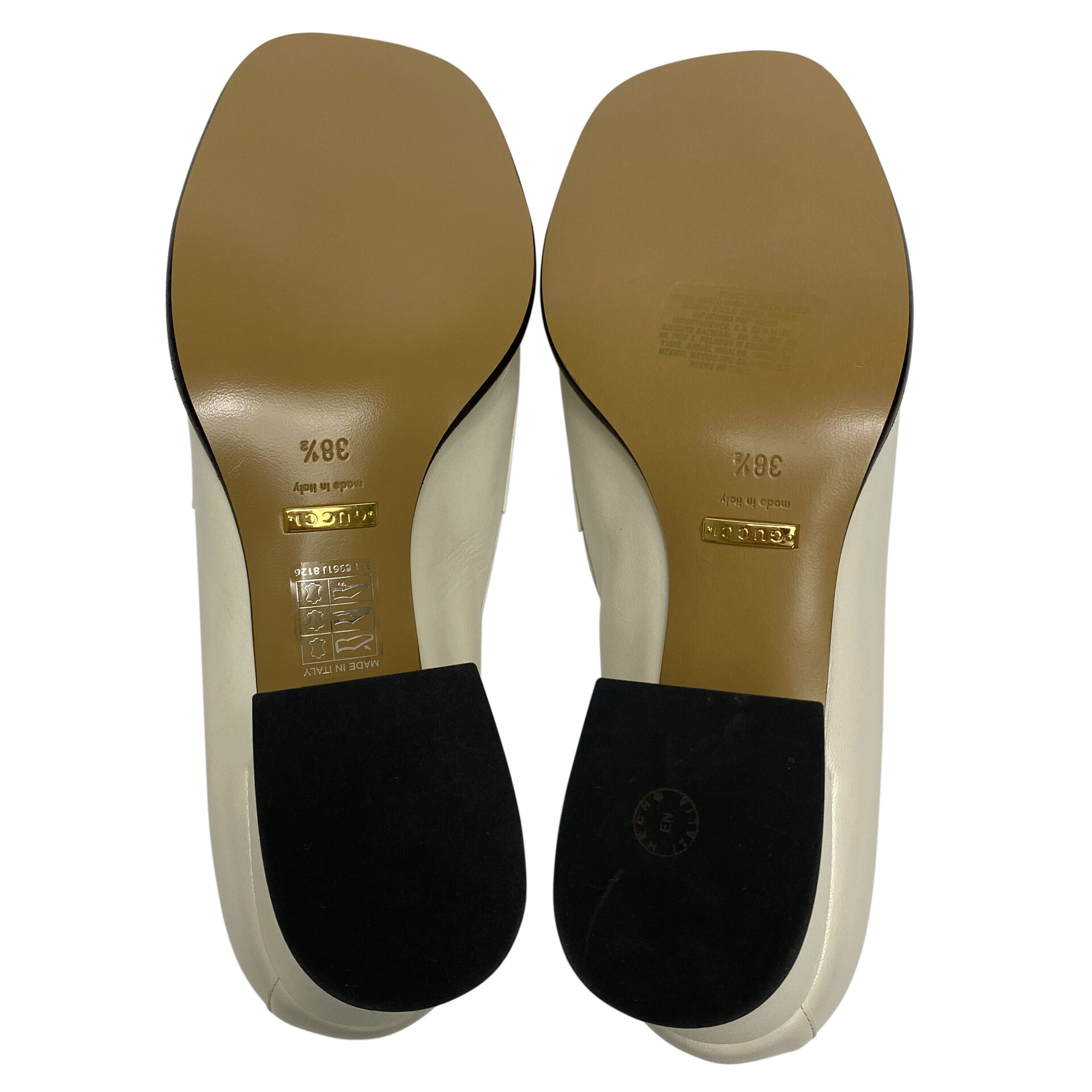 Mocassim Gucci GG Off White