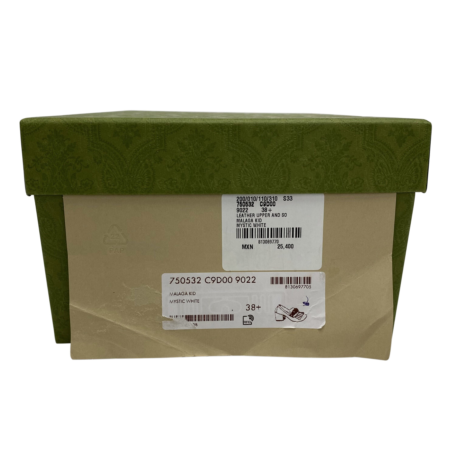 Mocassim Gucci GG Off White