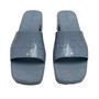 Sandália Gucci Rubber Slides Azul