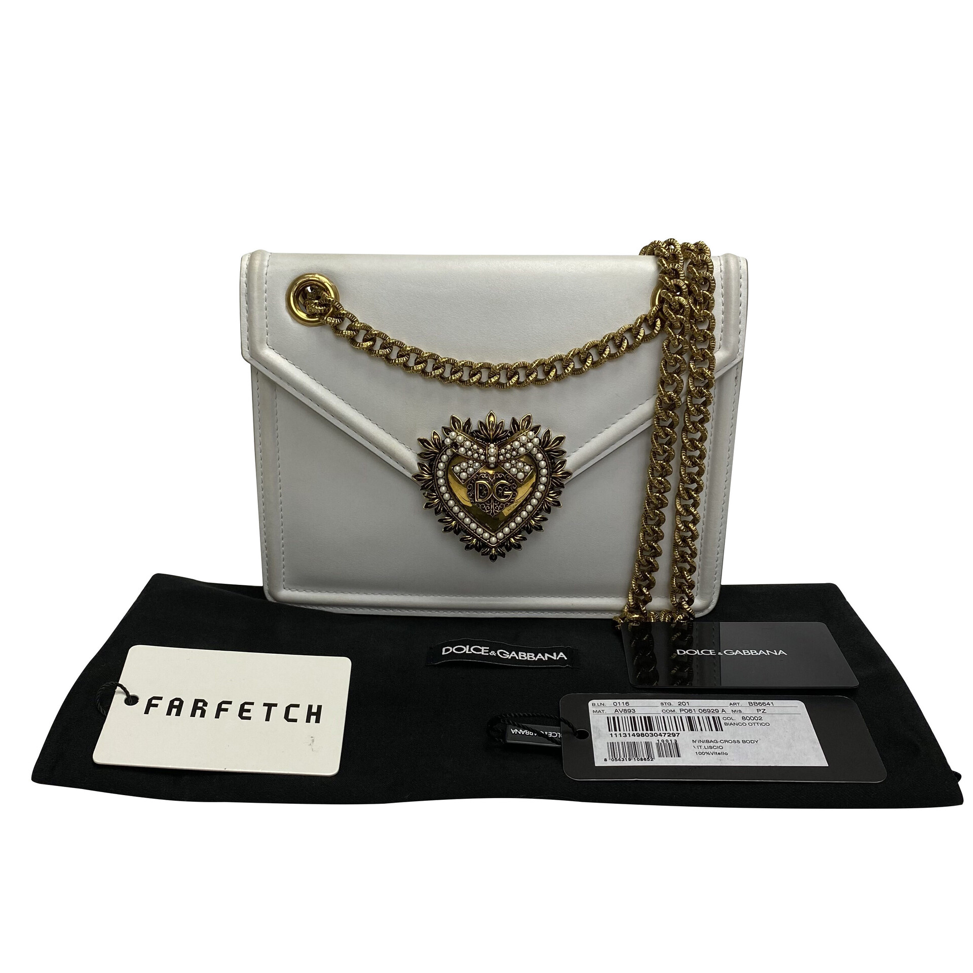 Bolsa Dolce & Gabbana Devotion Branca