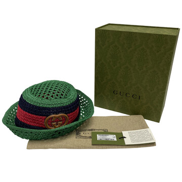 Chapéu Gucci Bucket Tricolor