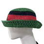 Chapéu Gucci Bucket Tricolor