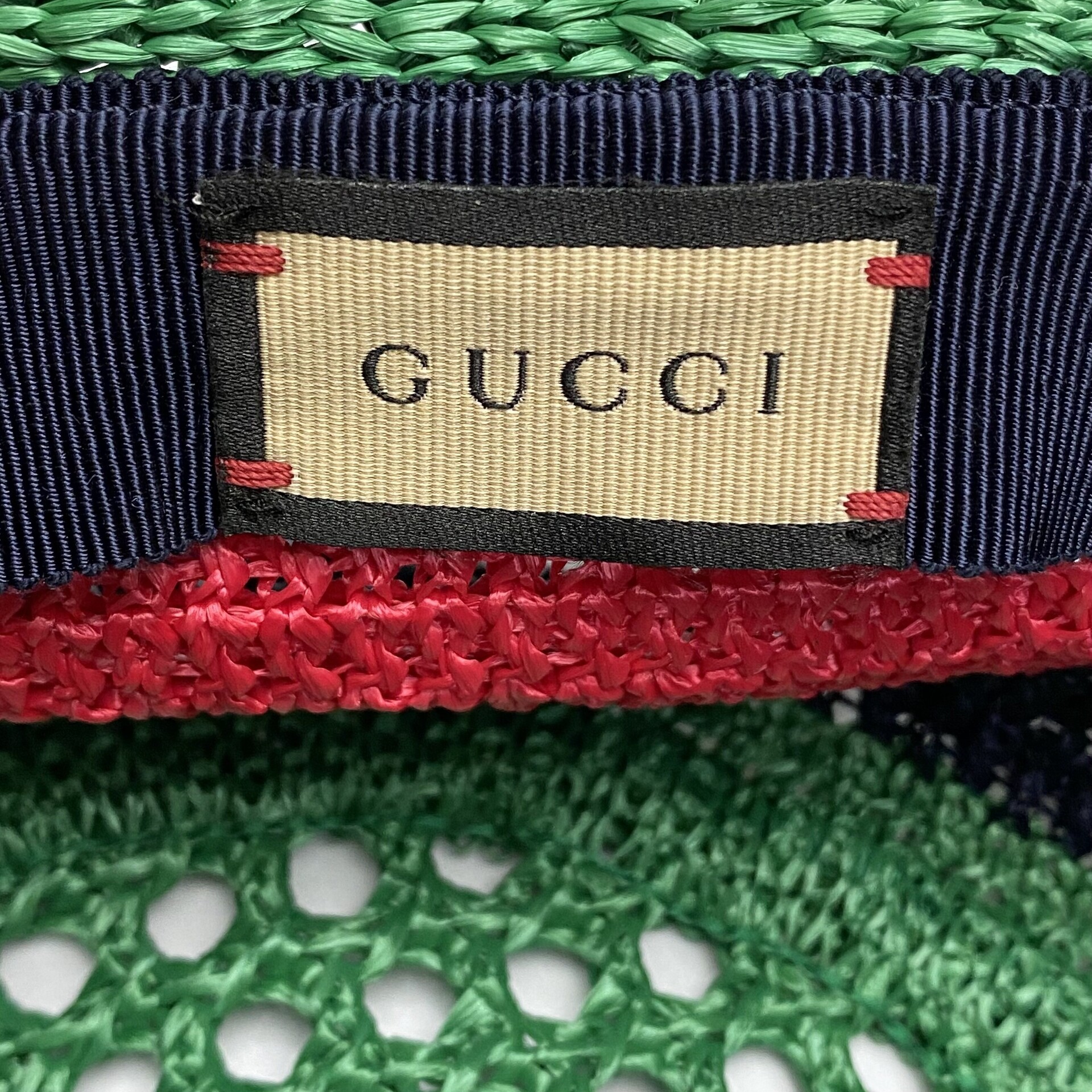 Chapéu Gucci Bucket Tricolor