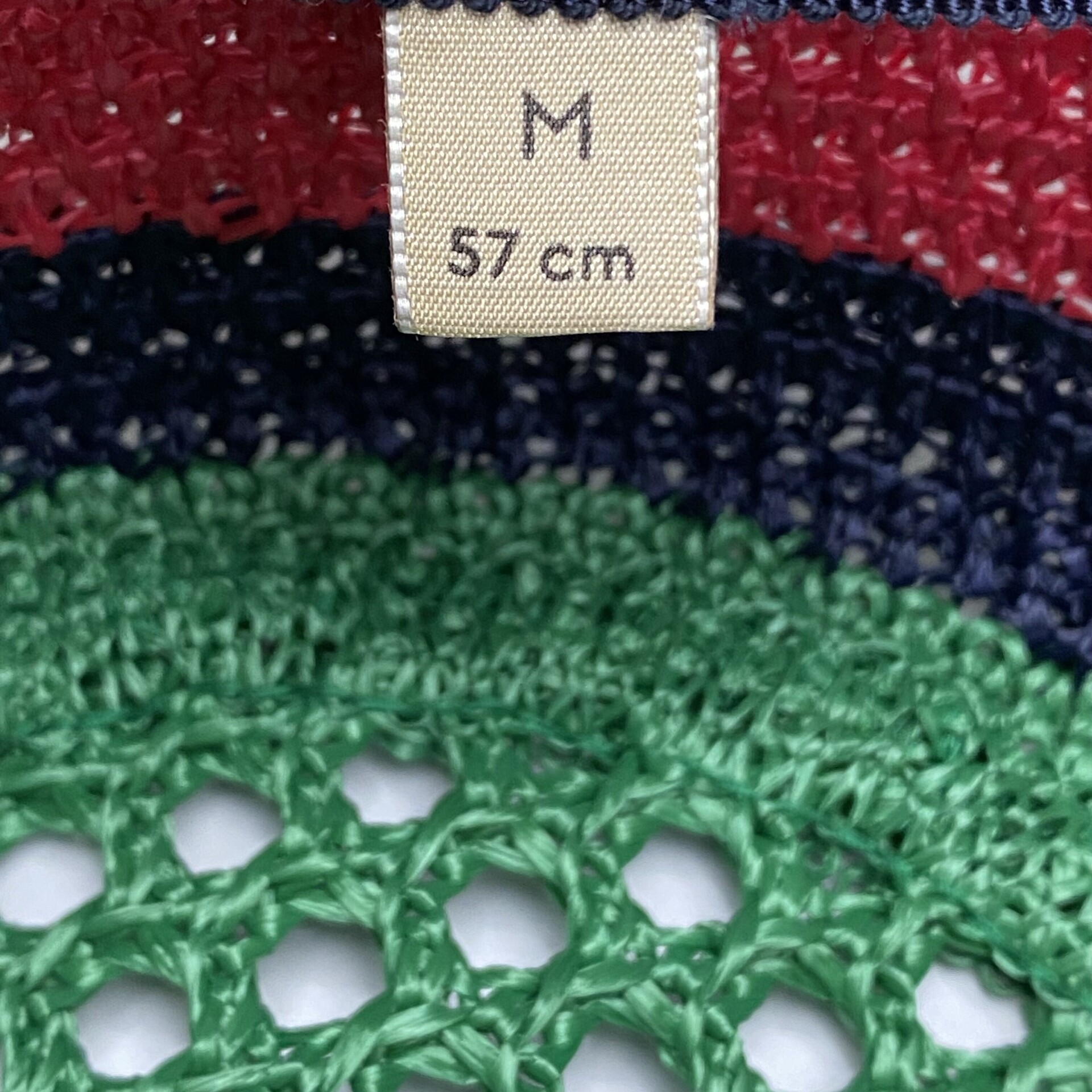 Chapéu Gucci Bucket Tricolor