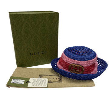 Chapéu Gucci Bucket Tricolor