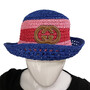 Chapéu Gucci Bucket Tricolor