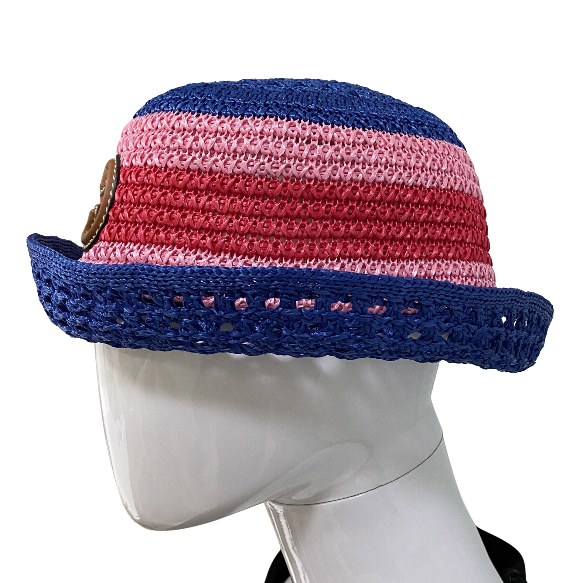 Chapéu Gucci Bucket Tricolor