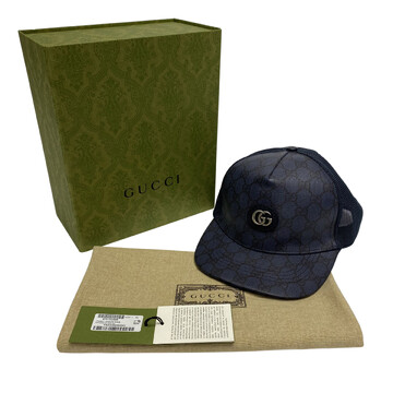 Boné Gucci GG Supreme Azul