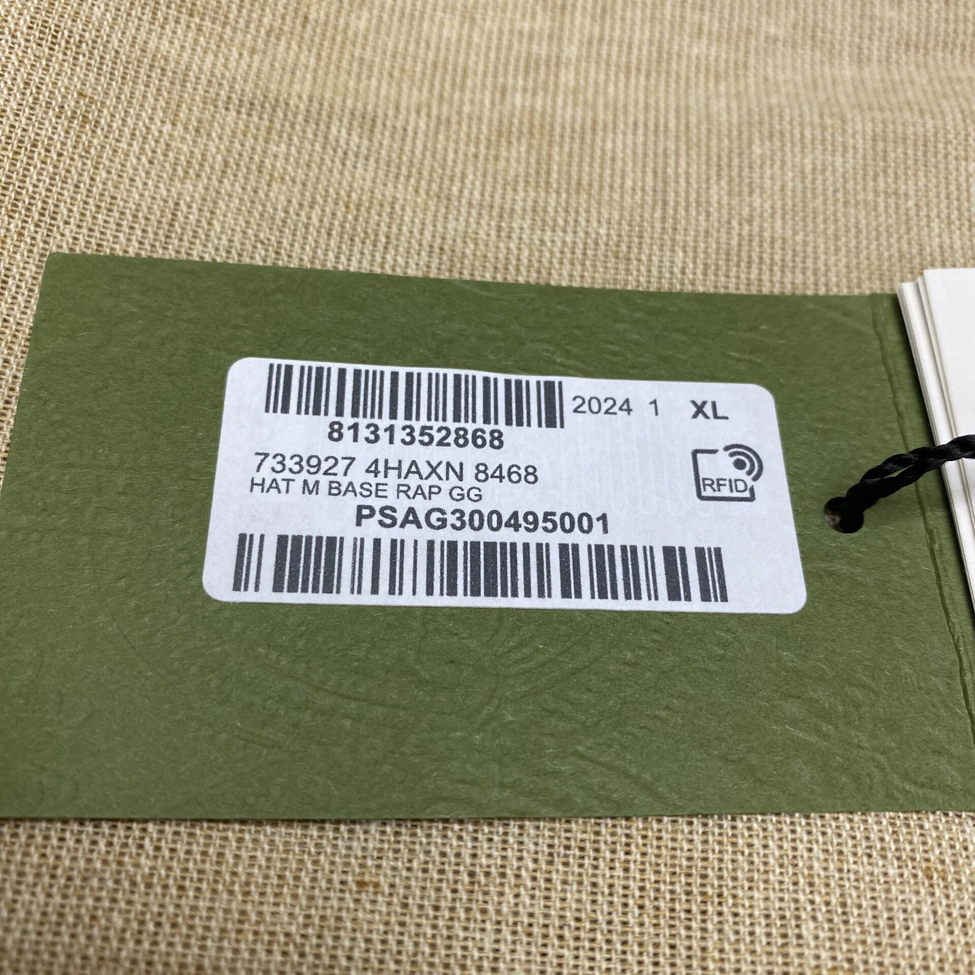 Boné Gucci GG Supreme Azul