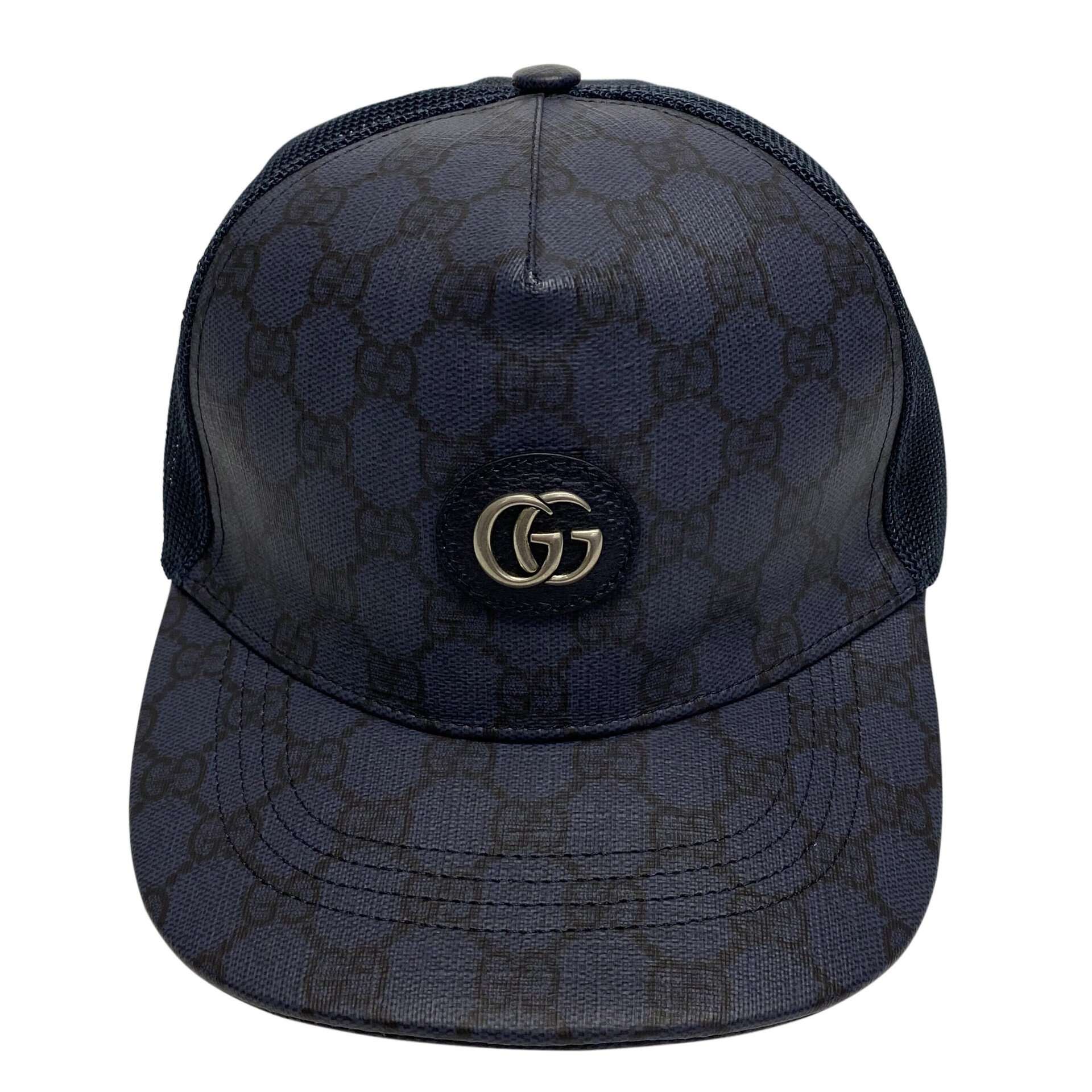 Boné Gucci GG Supreme Azul