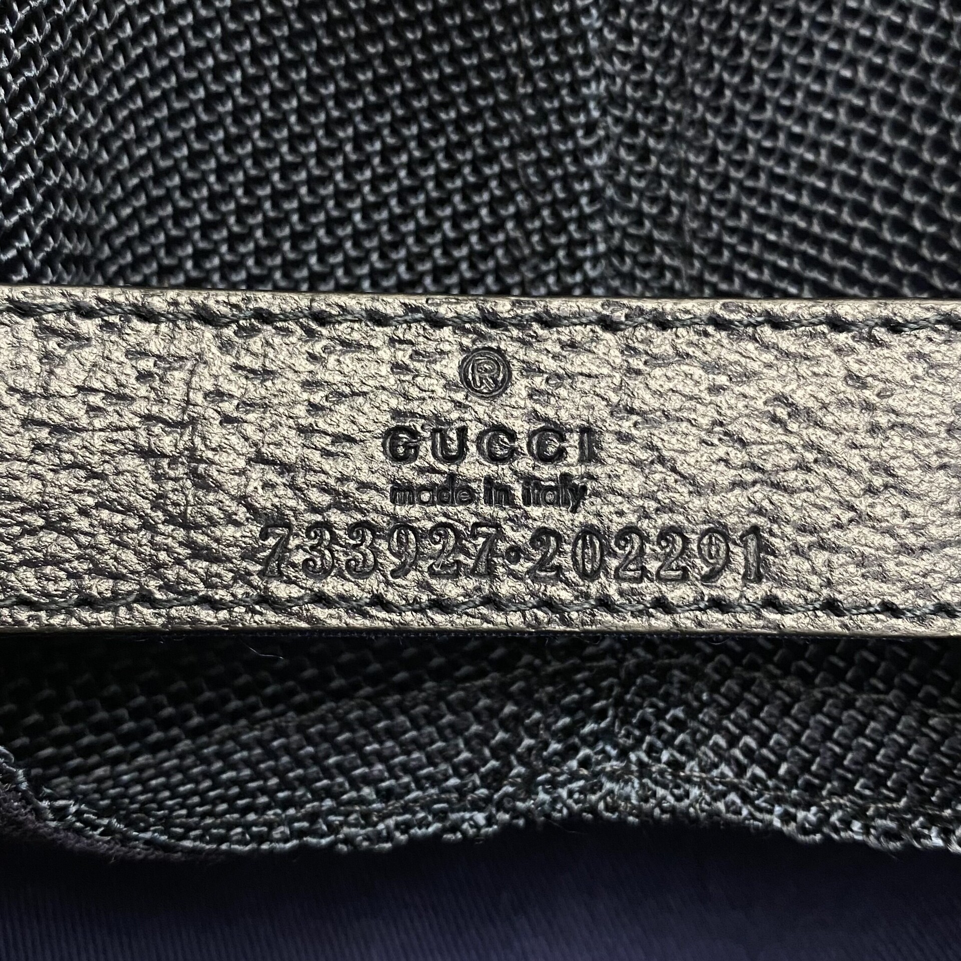 Boné Gucci GG Supreme Azul