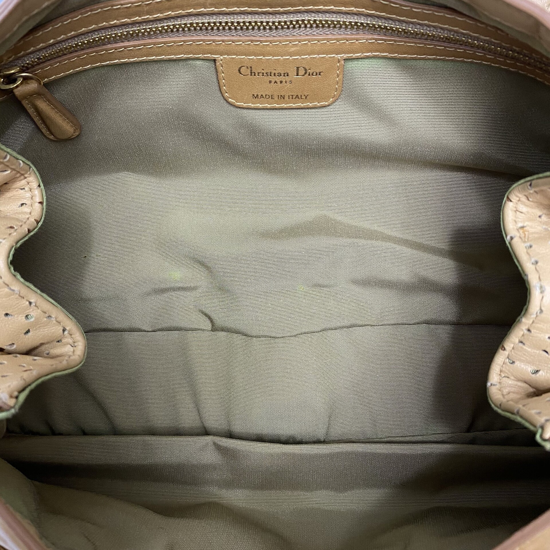 Bolsa Christian Dior Caramelo