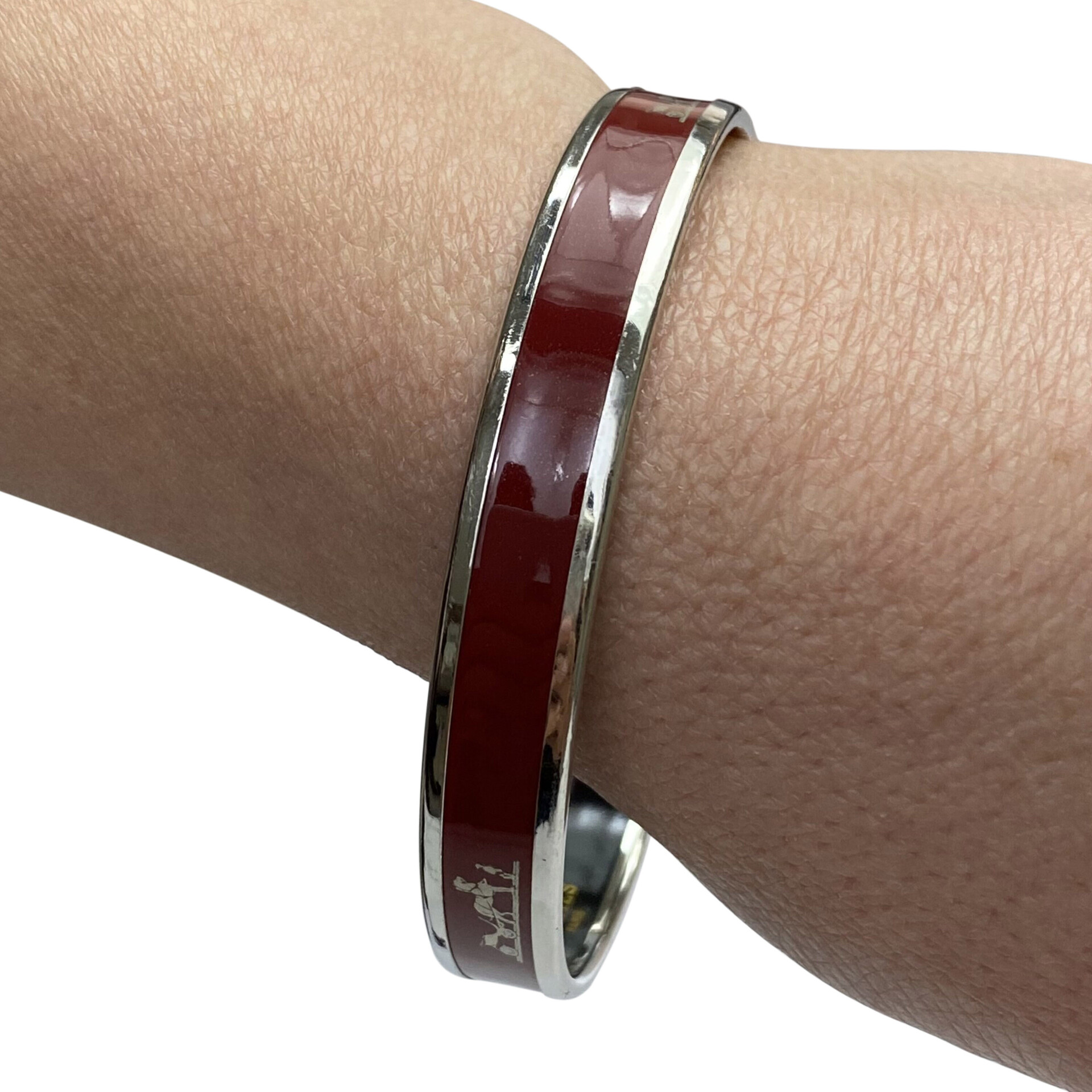 Bracelete Hermès Uni Vinho
