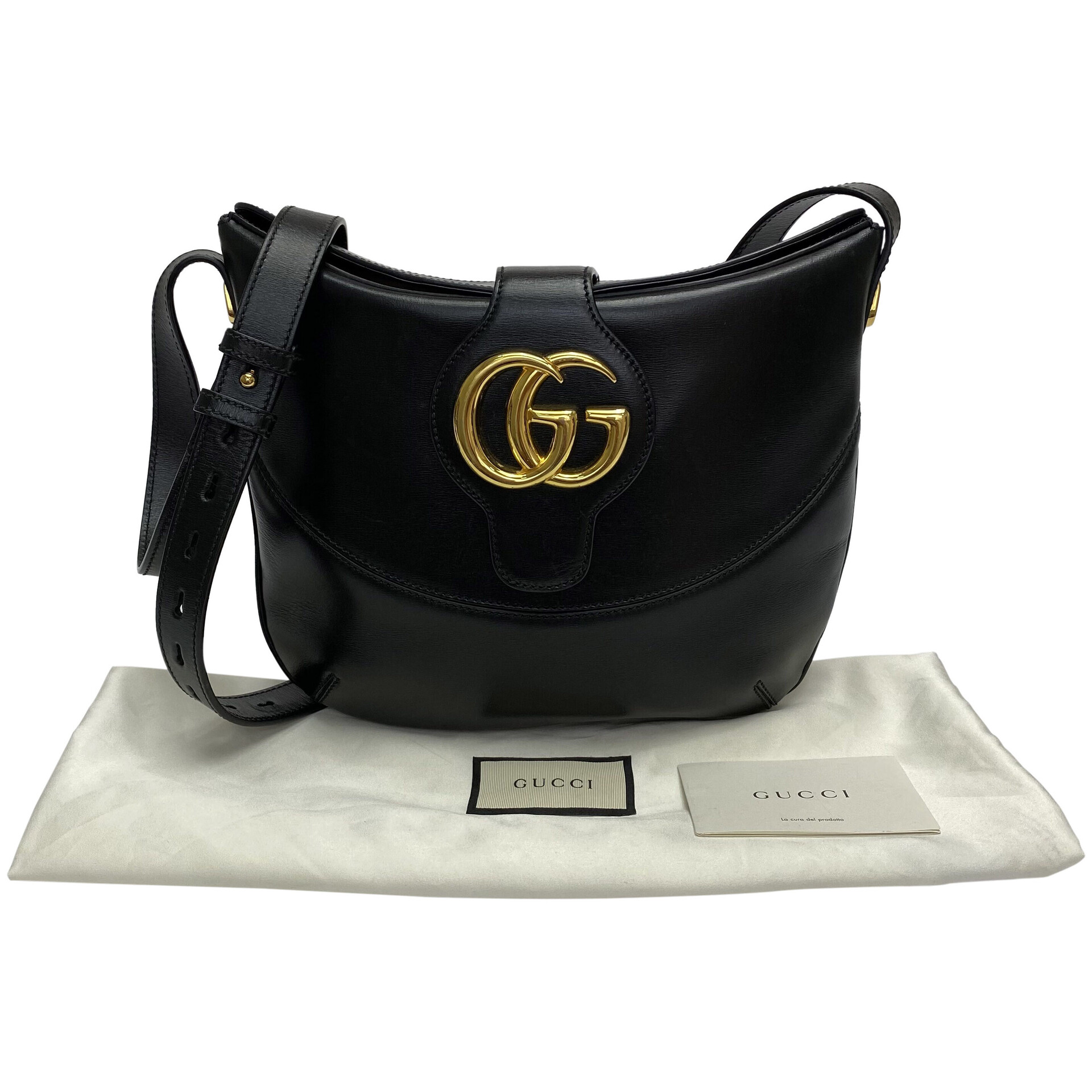 Bolsa Gucci Arli Crossbody Preta
