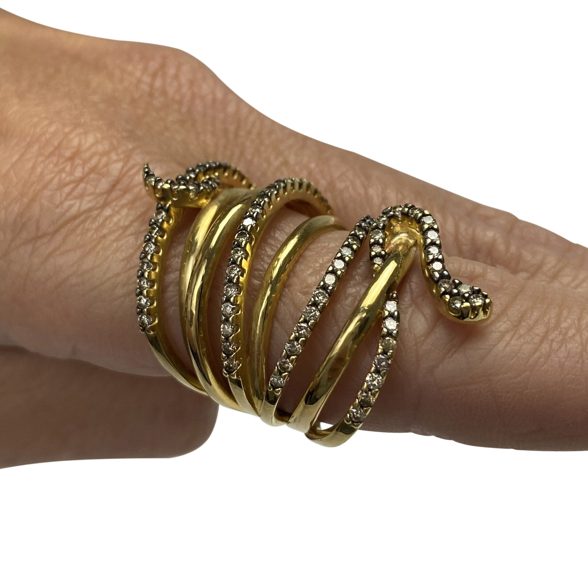 Anel Vivara Serpente