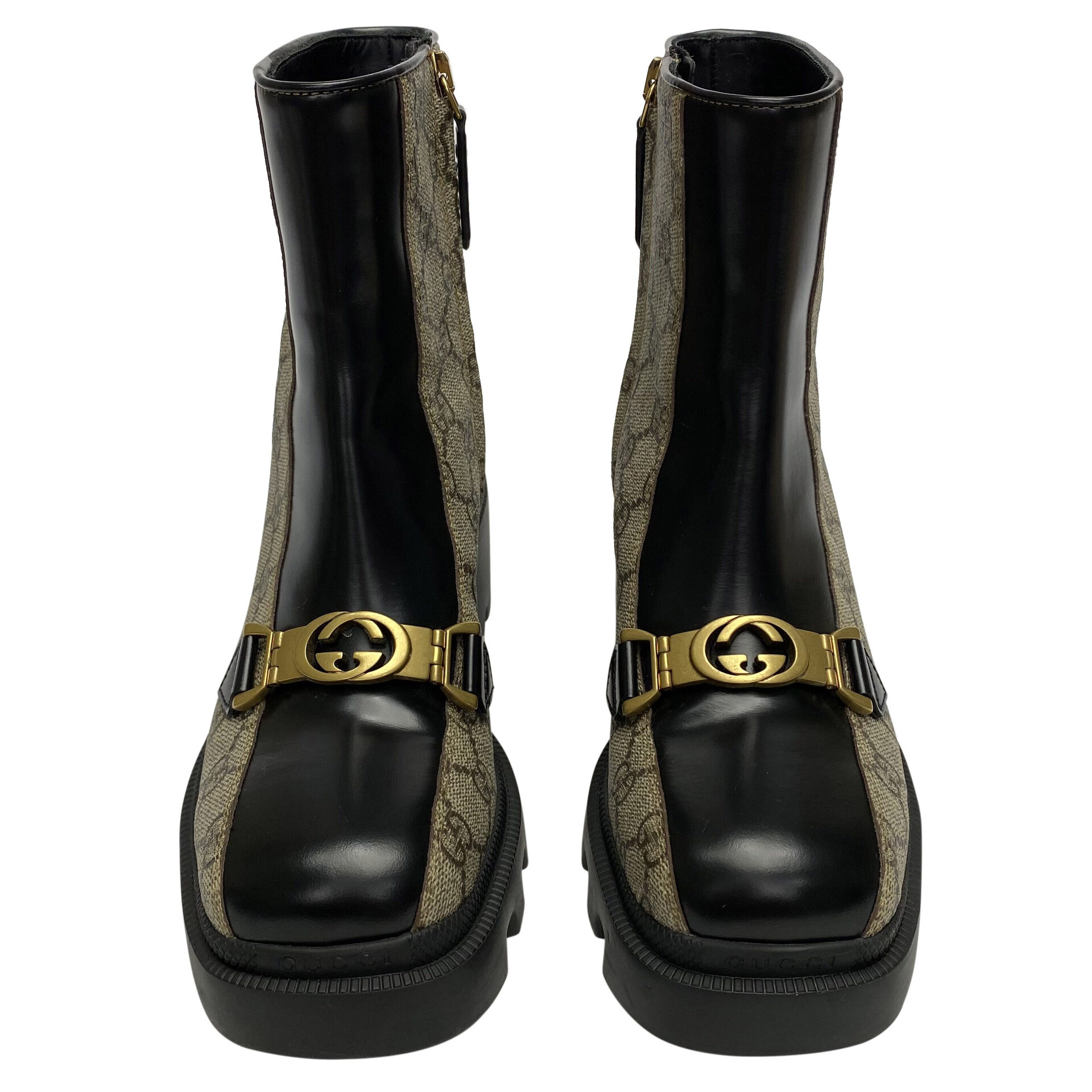 Bota Gucci GG Monograma