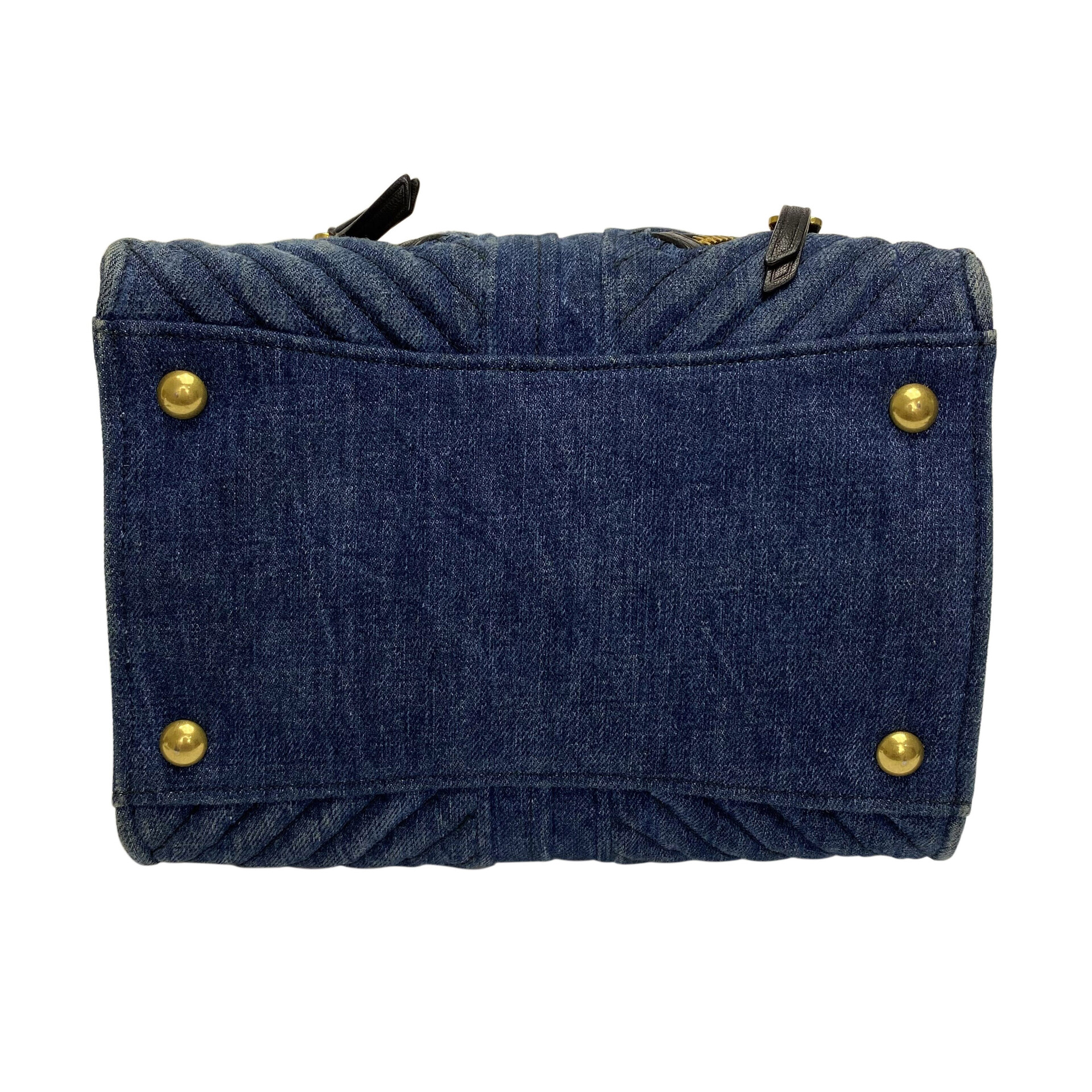 Bolsa Miu Miu Biker Denim