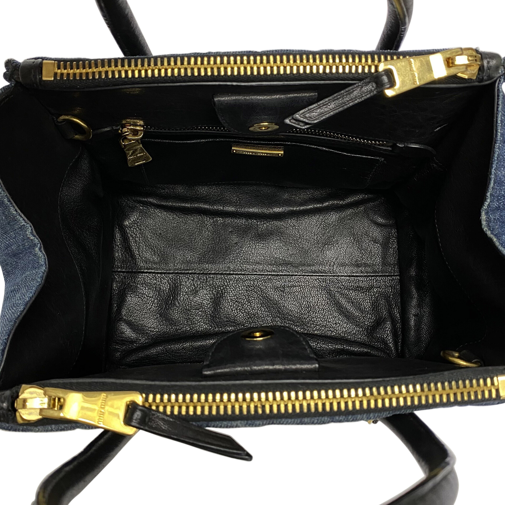 Bolsa Miu Miu Biker Denim