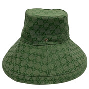 Chapéu Gucci Bucket GG Verde