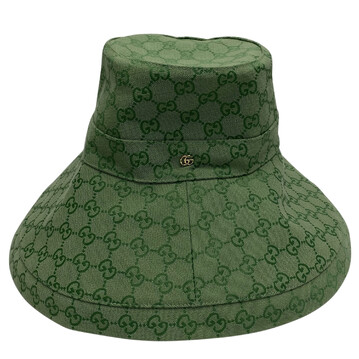 Chapéu Gucci Bucket GG Verde