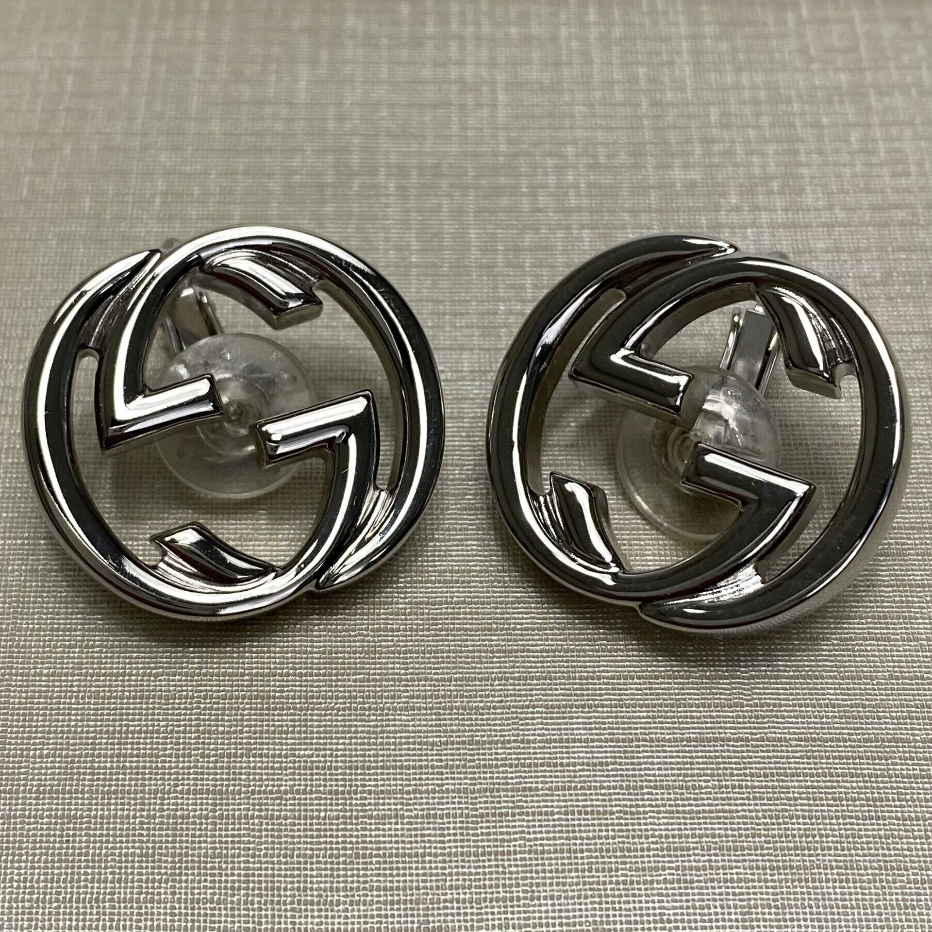 Par de Brincos de Pressão Gucci