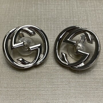 Par de Brincos de Pressão Gucci