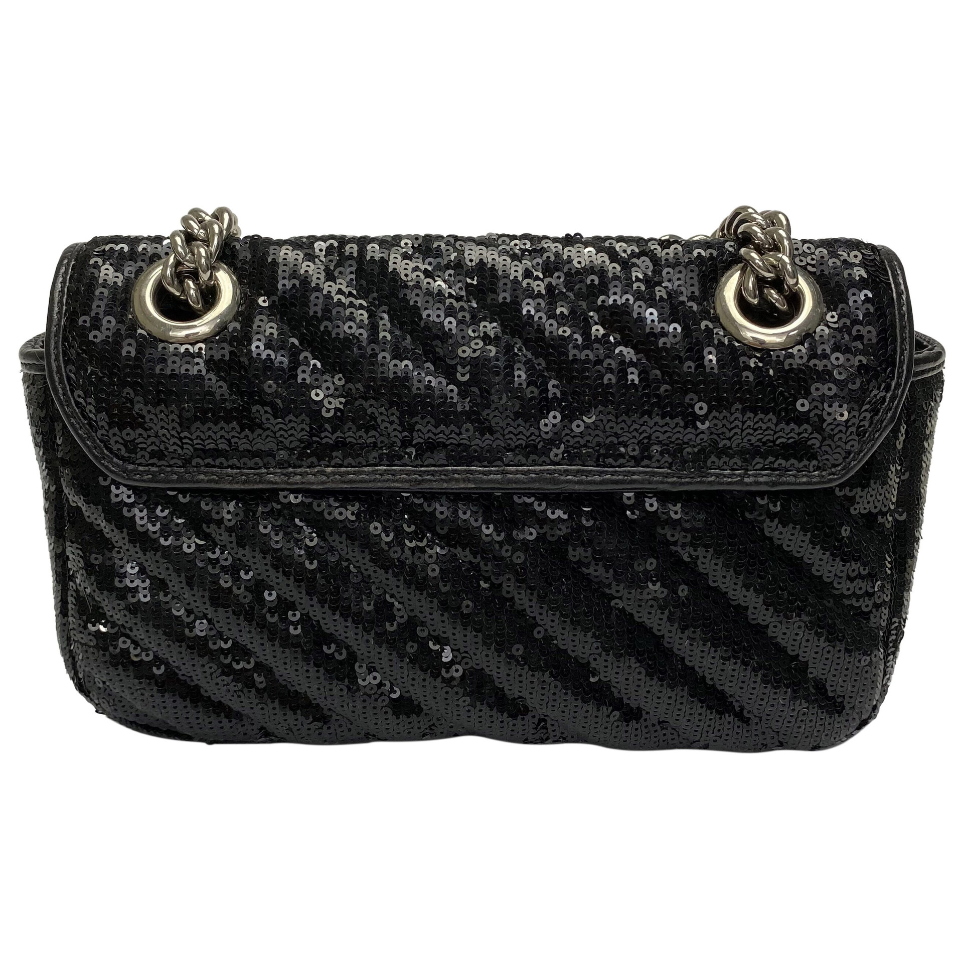 Bolsa Gucci GG Marmont Paetês