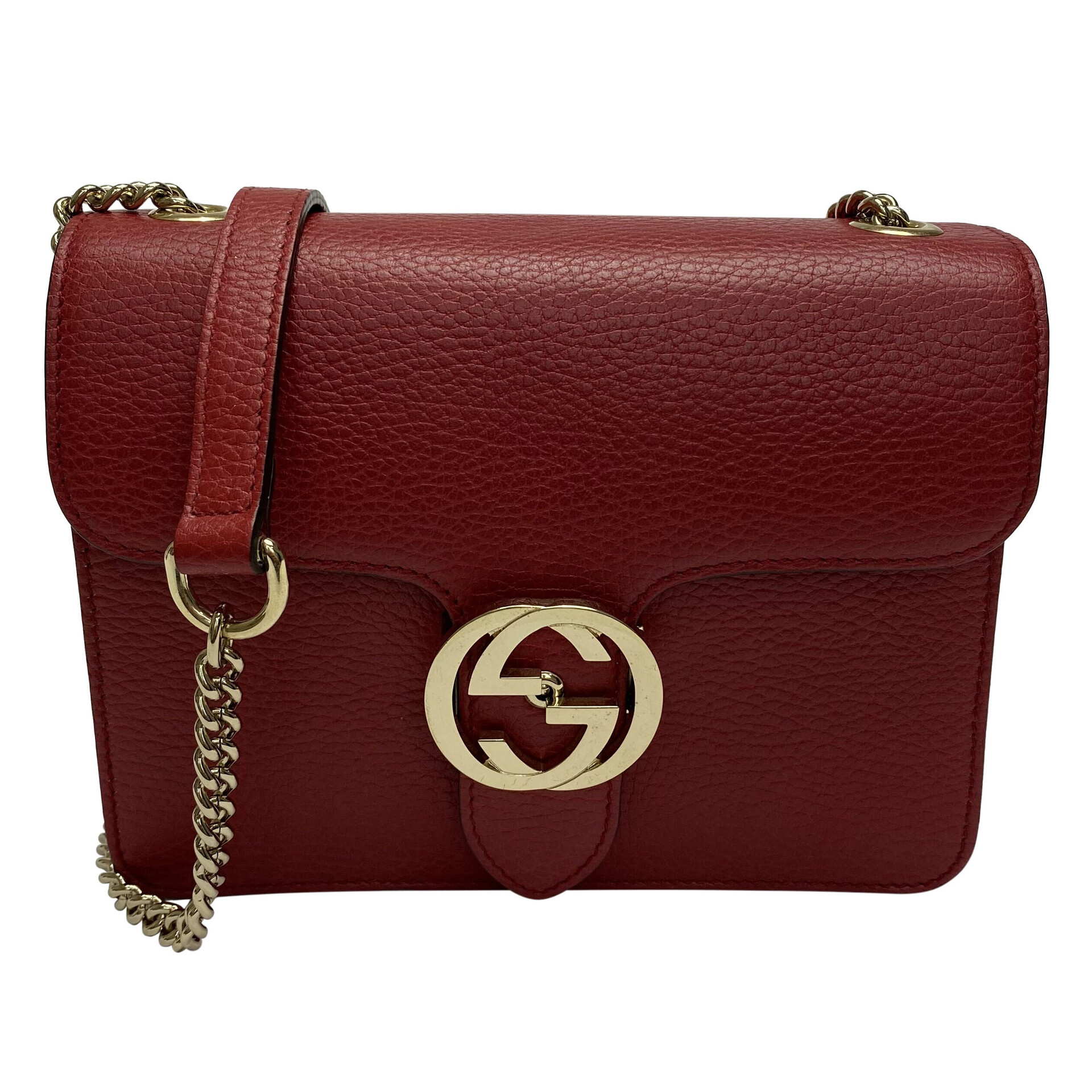 Bolsa Gucci Interlocking G Vermelha