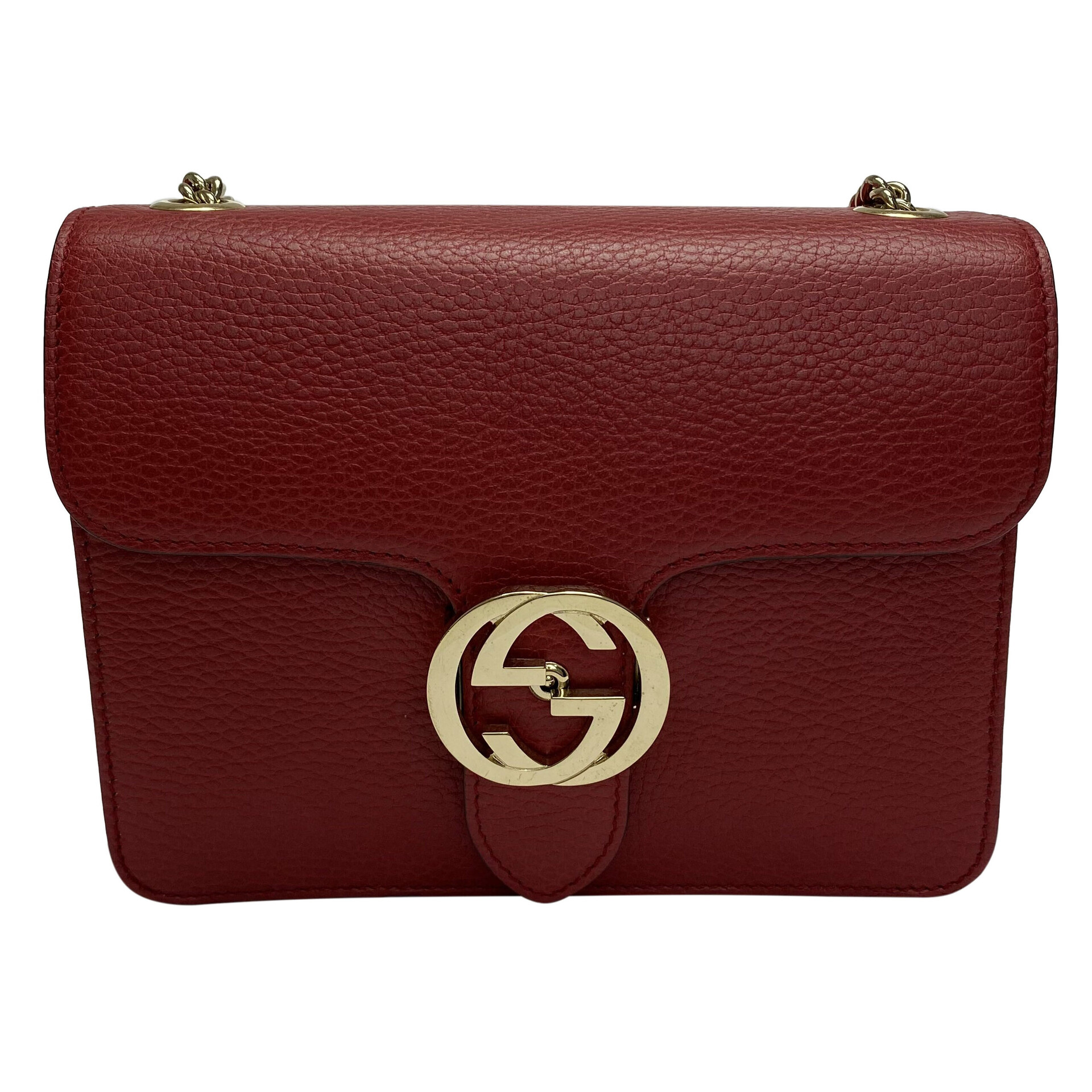 Bolsa Gucci Interlocking G Vermelha