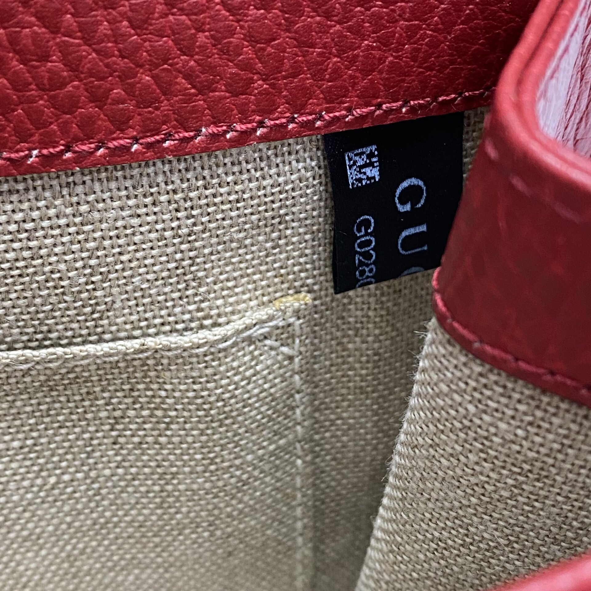 Bolsa Gucci Interlocking G Vermelha