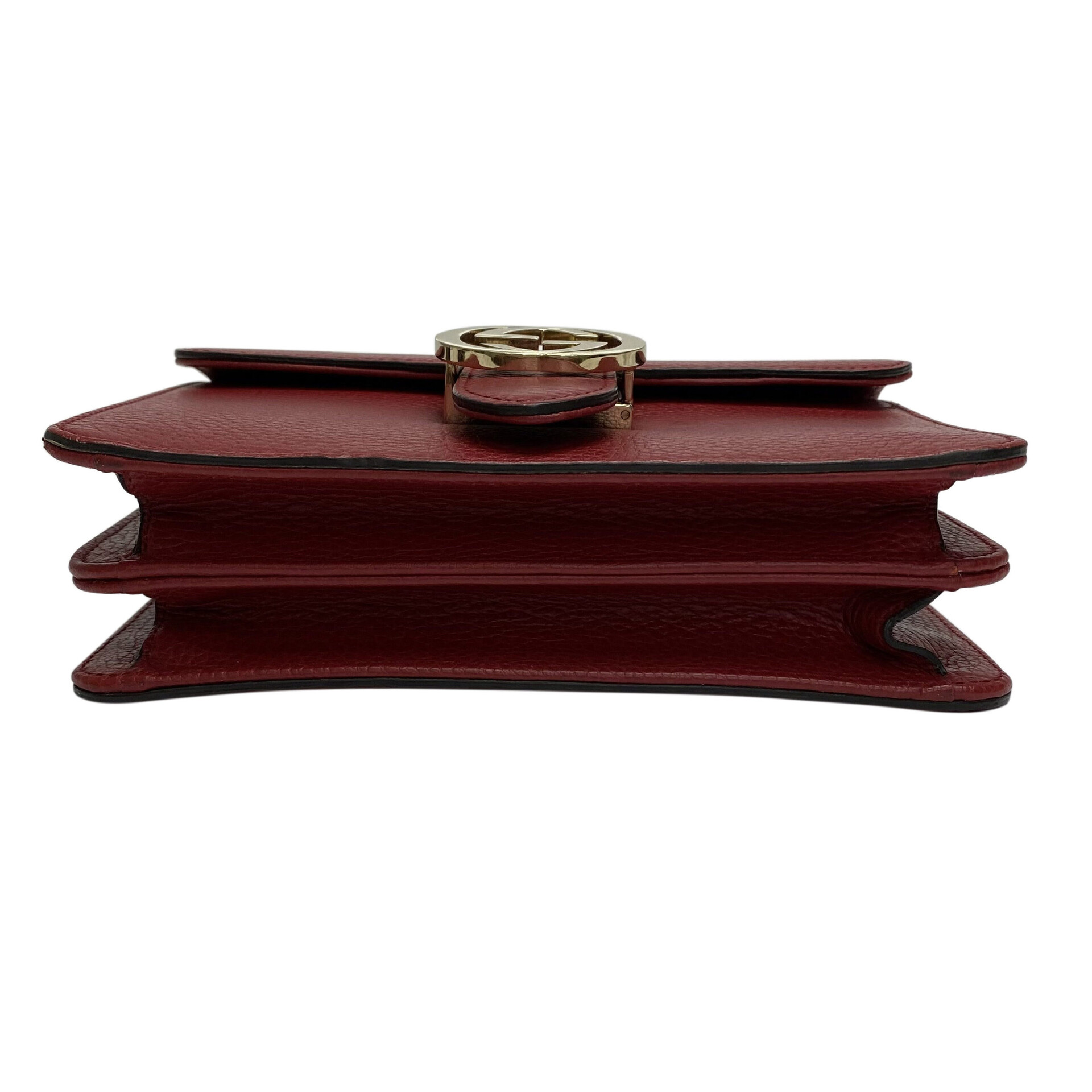 Bolsa Gucci Interlocking G Vermelha