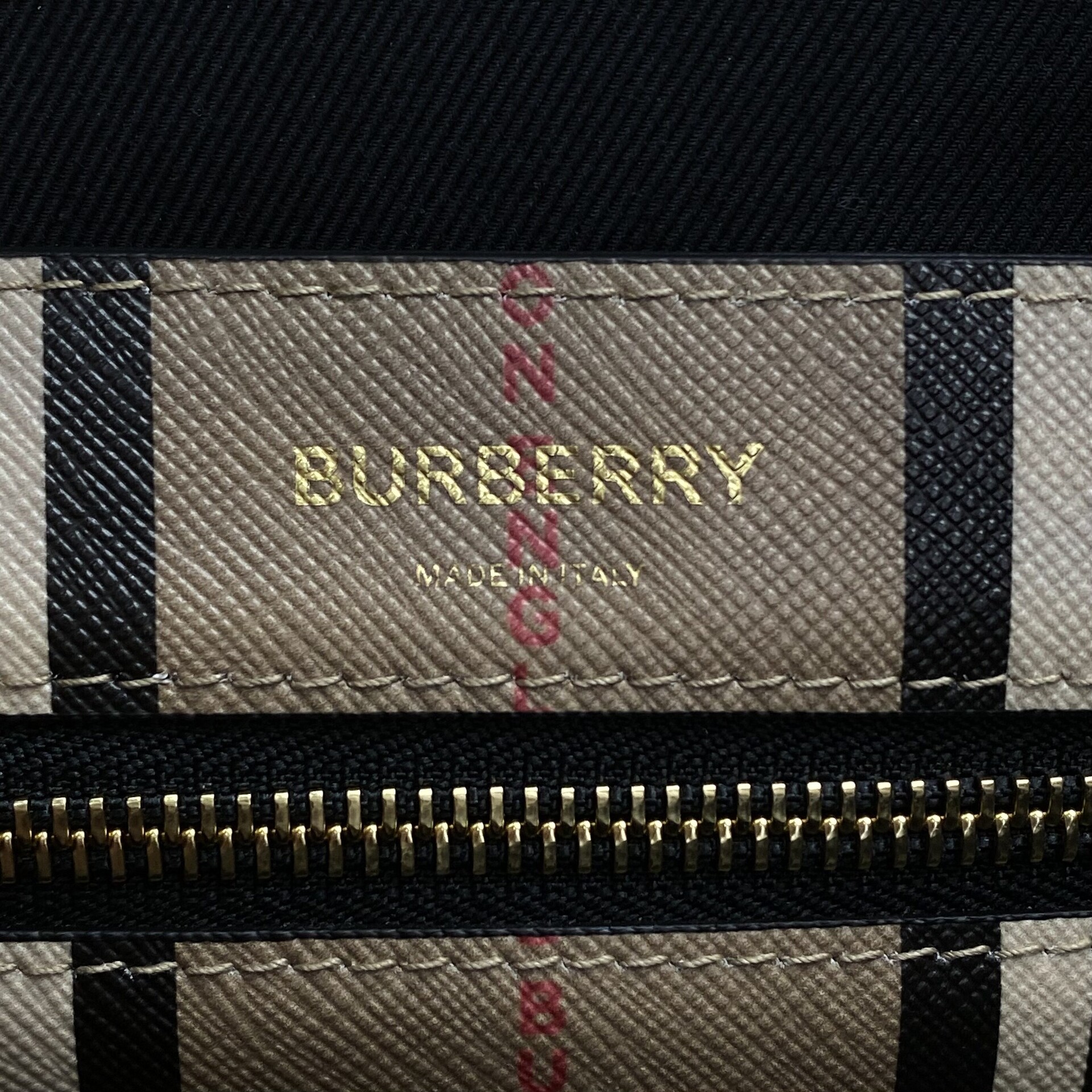 Bolsa Burberry Portrait Tote Icon Stripe