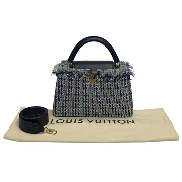 Bolsa Louis Vuitton Capucines MM Tweed