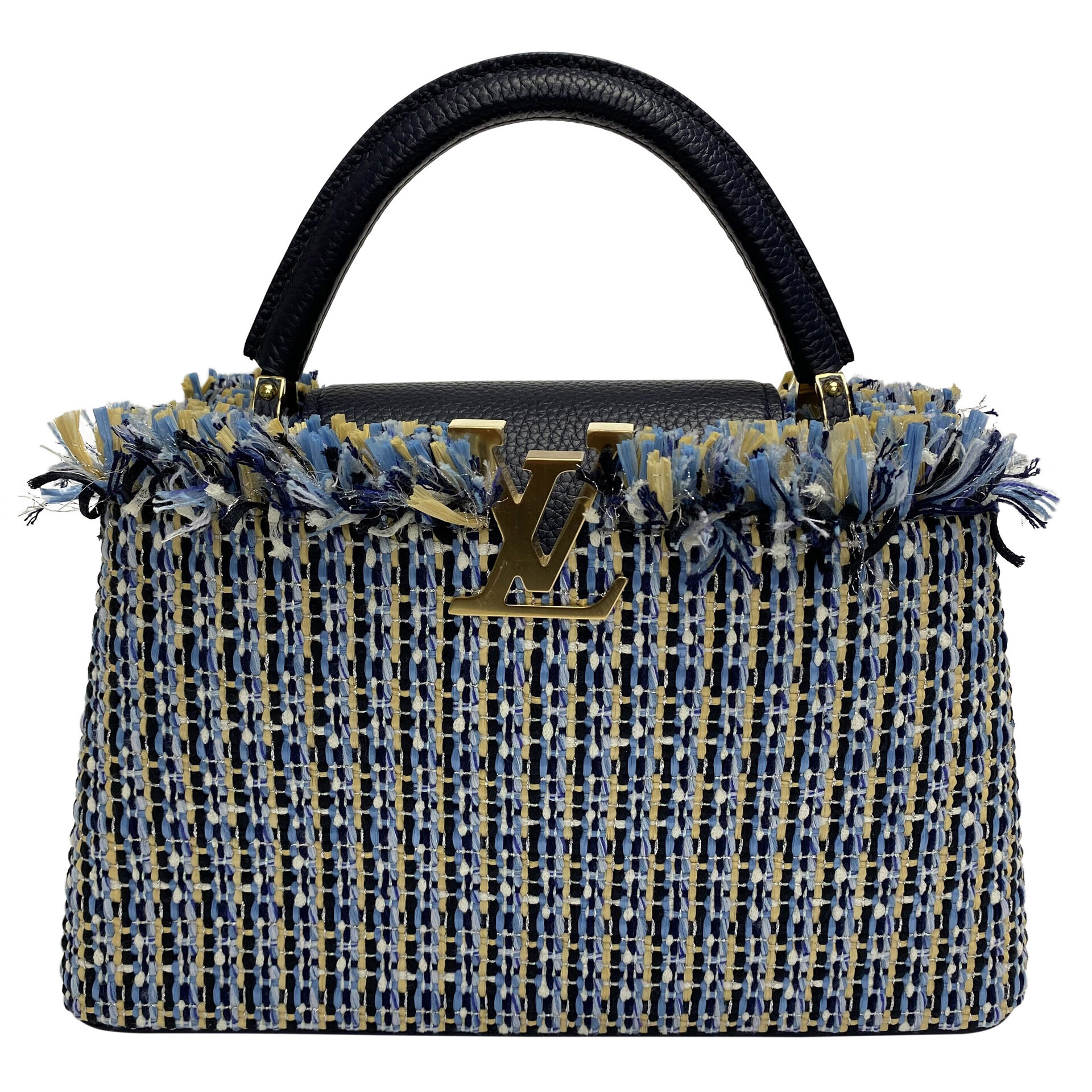 Bolsa Louis Vuitton Capucines MM Tweed