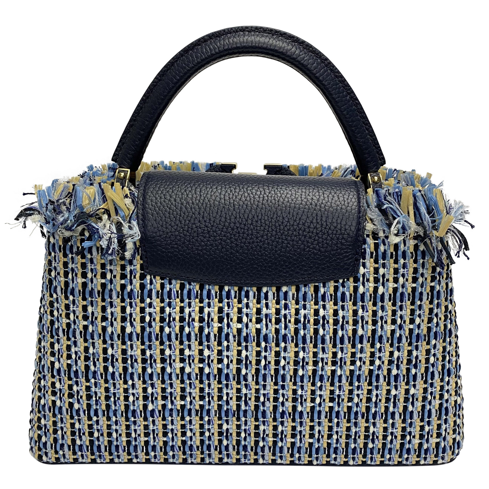 Bolsa Louis Vuitton Capucines MM Tweed