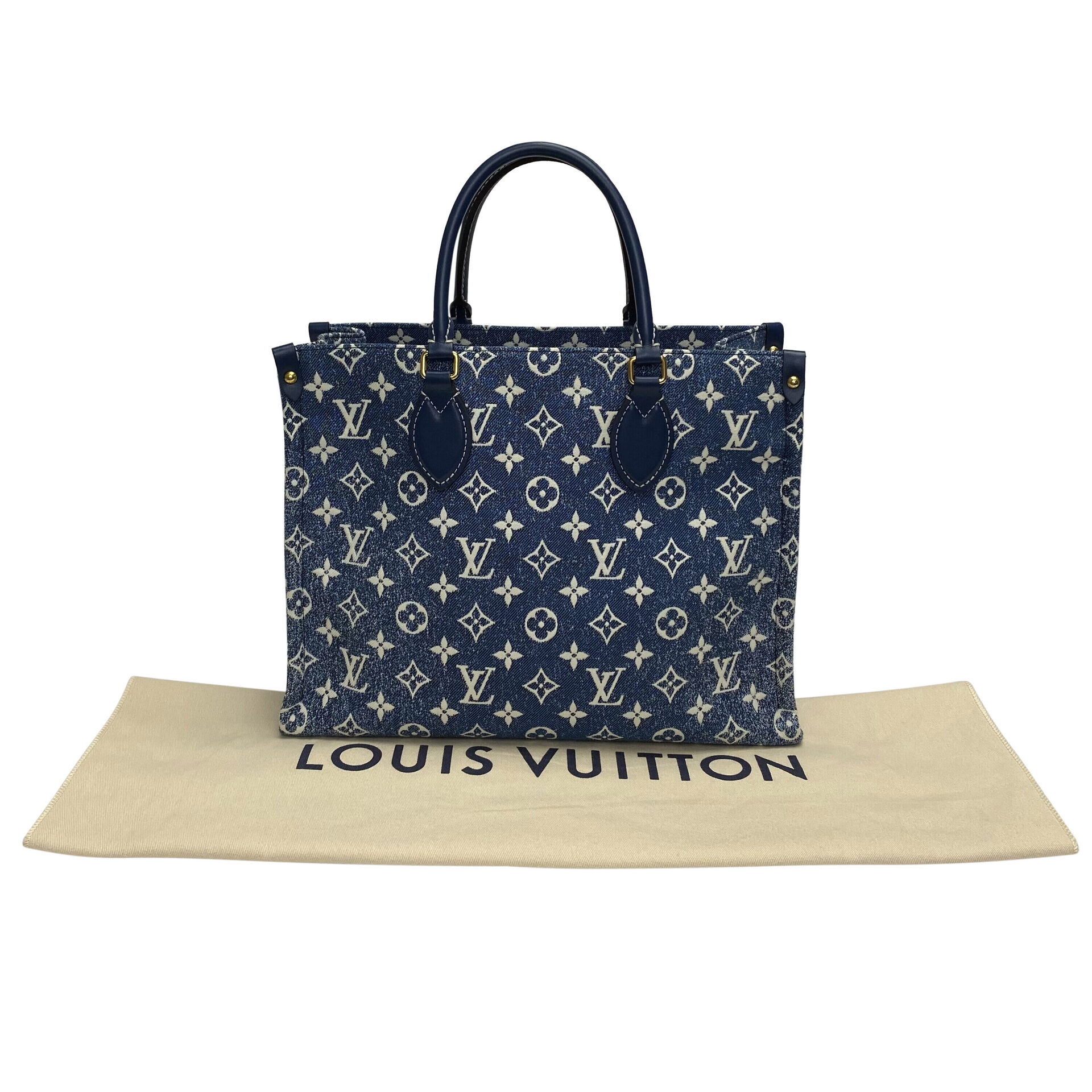 Bolsa Louis Vuitton OnThego MM Denim
