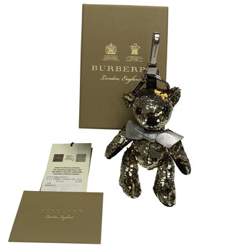 Chaveiro Burberry Thomas Paetês