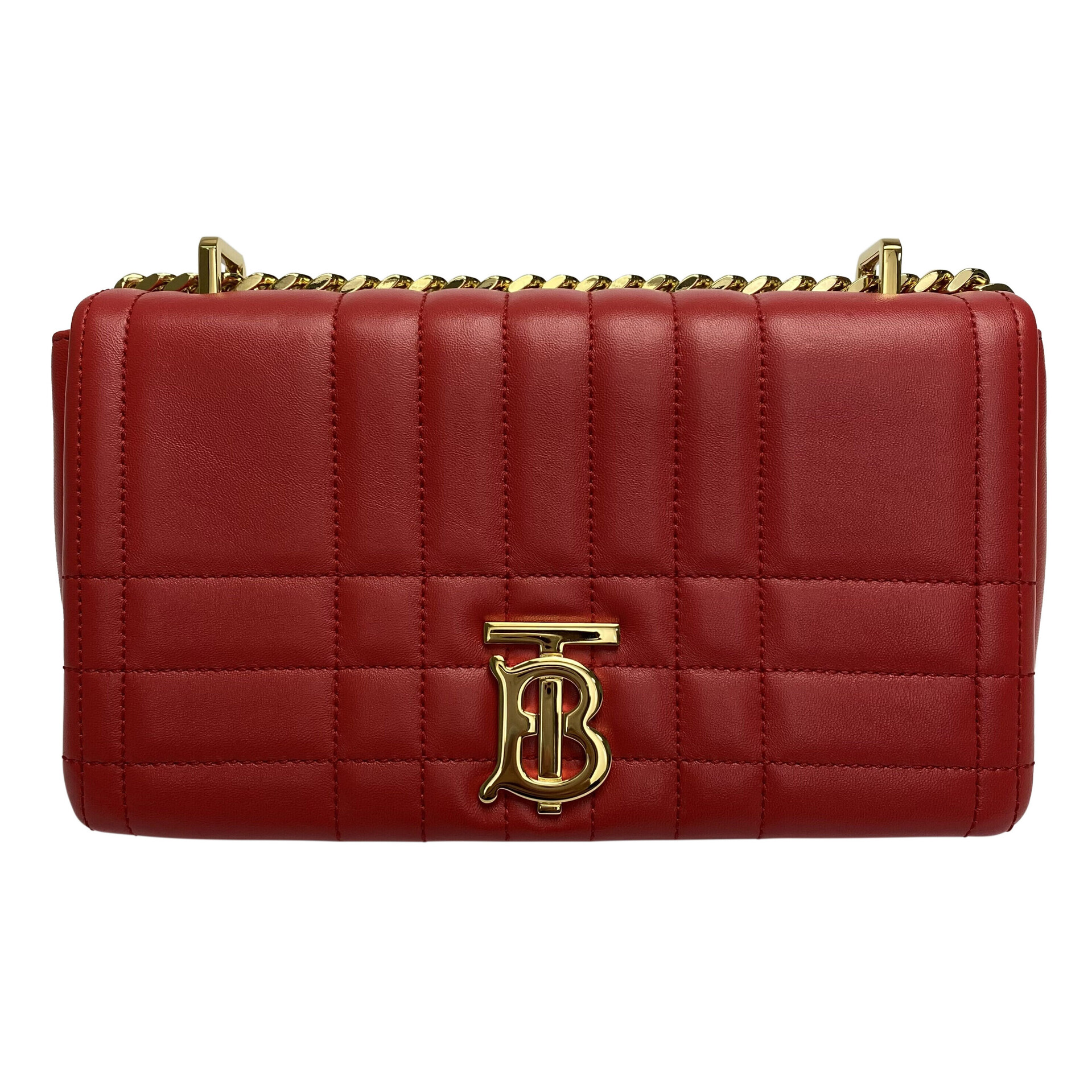 Bolsa Burberry Lola Couro Vermelho