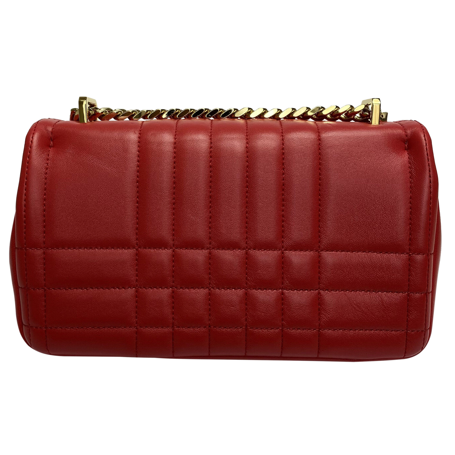 Bolsa Burberry Lola Couro Vermelho