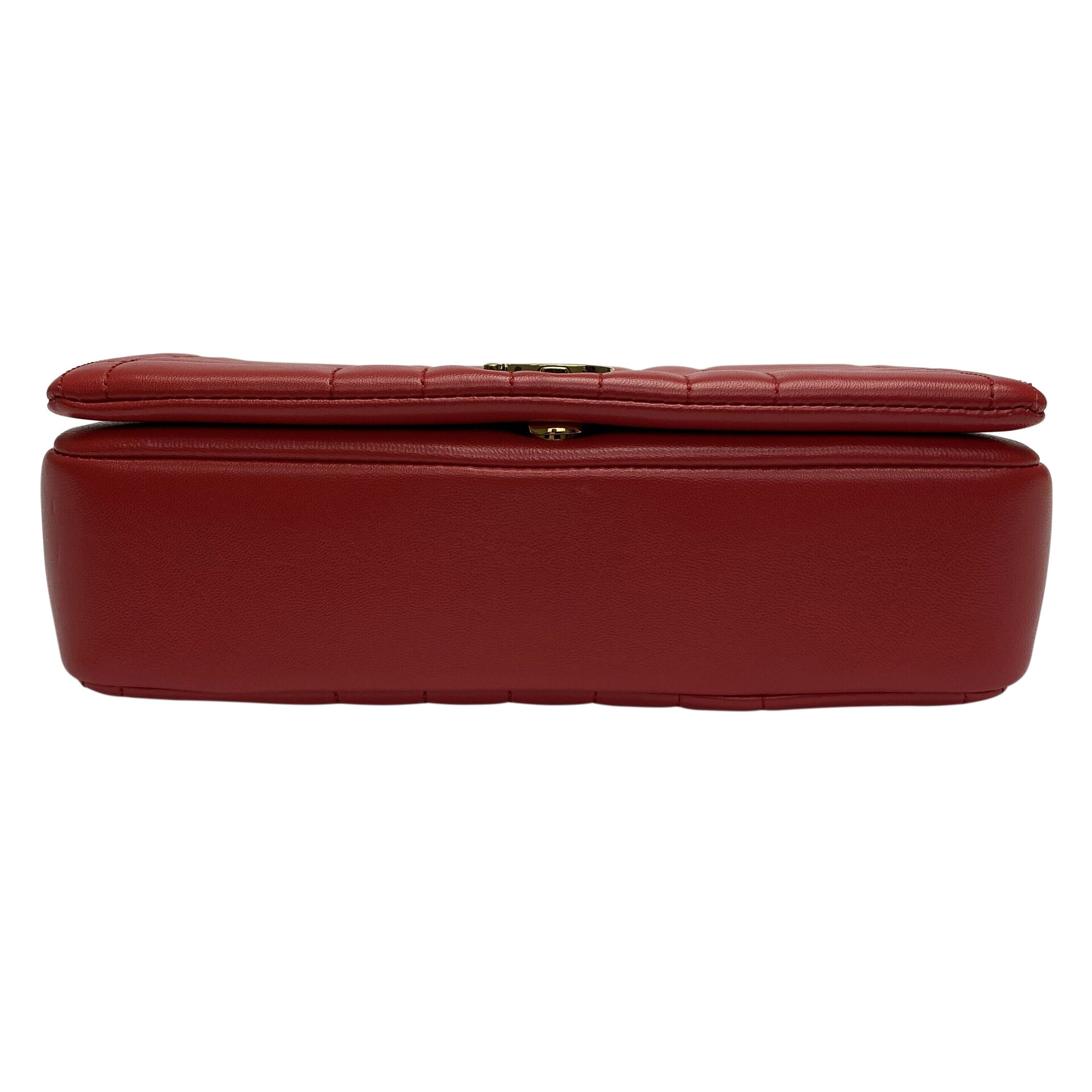 Bolsa Burberry Lola Couro Vermelho