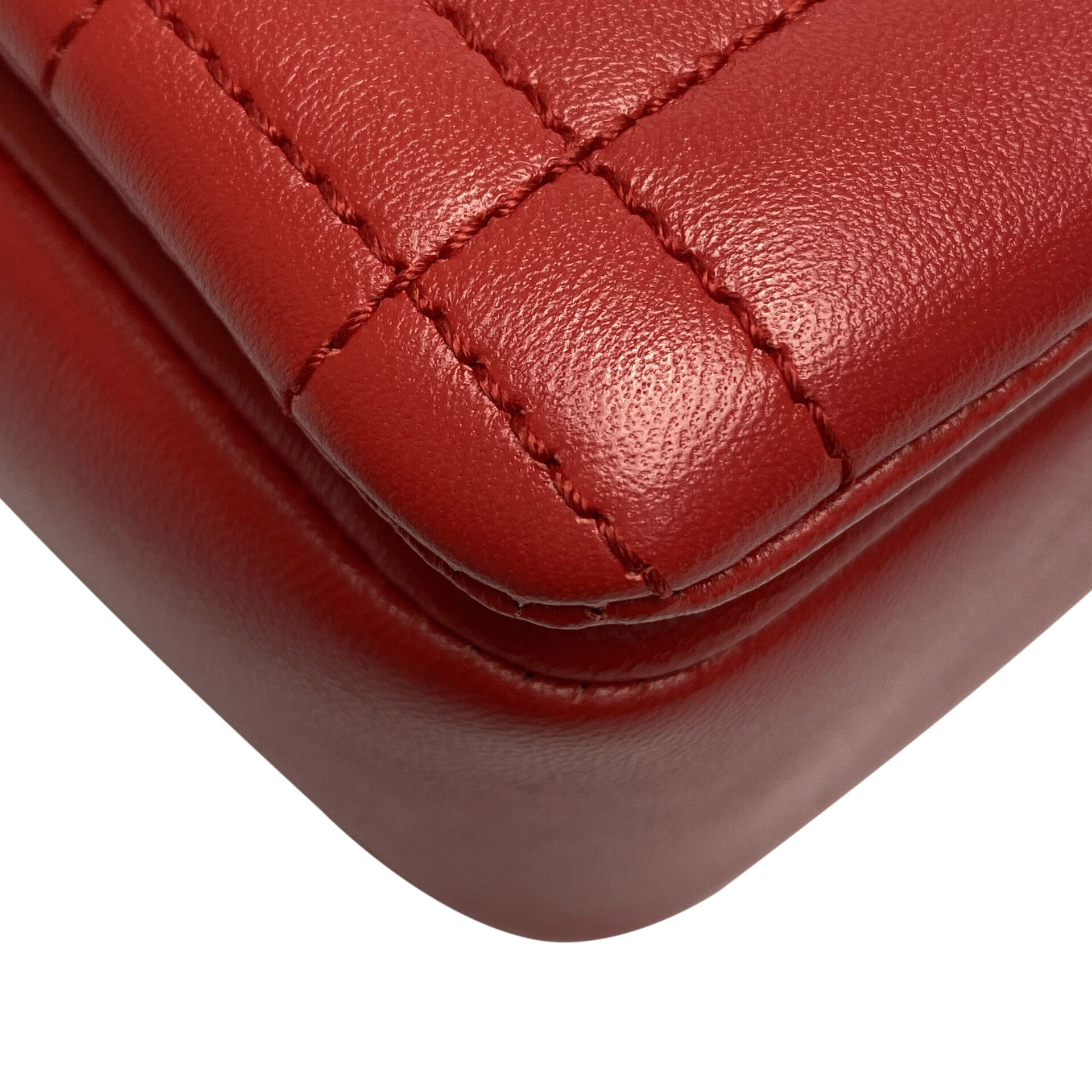 Bolsa Burberry Lola Couro Vermelho