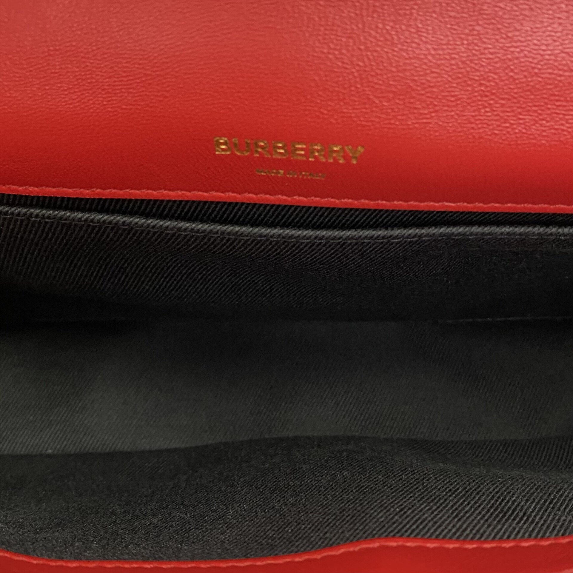 Bolsa Burberry Lola Couro Vermelho