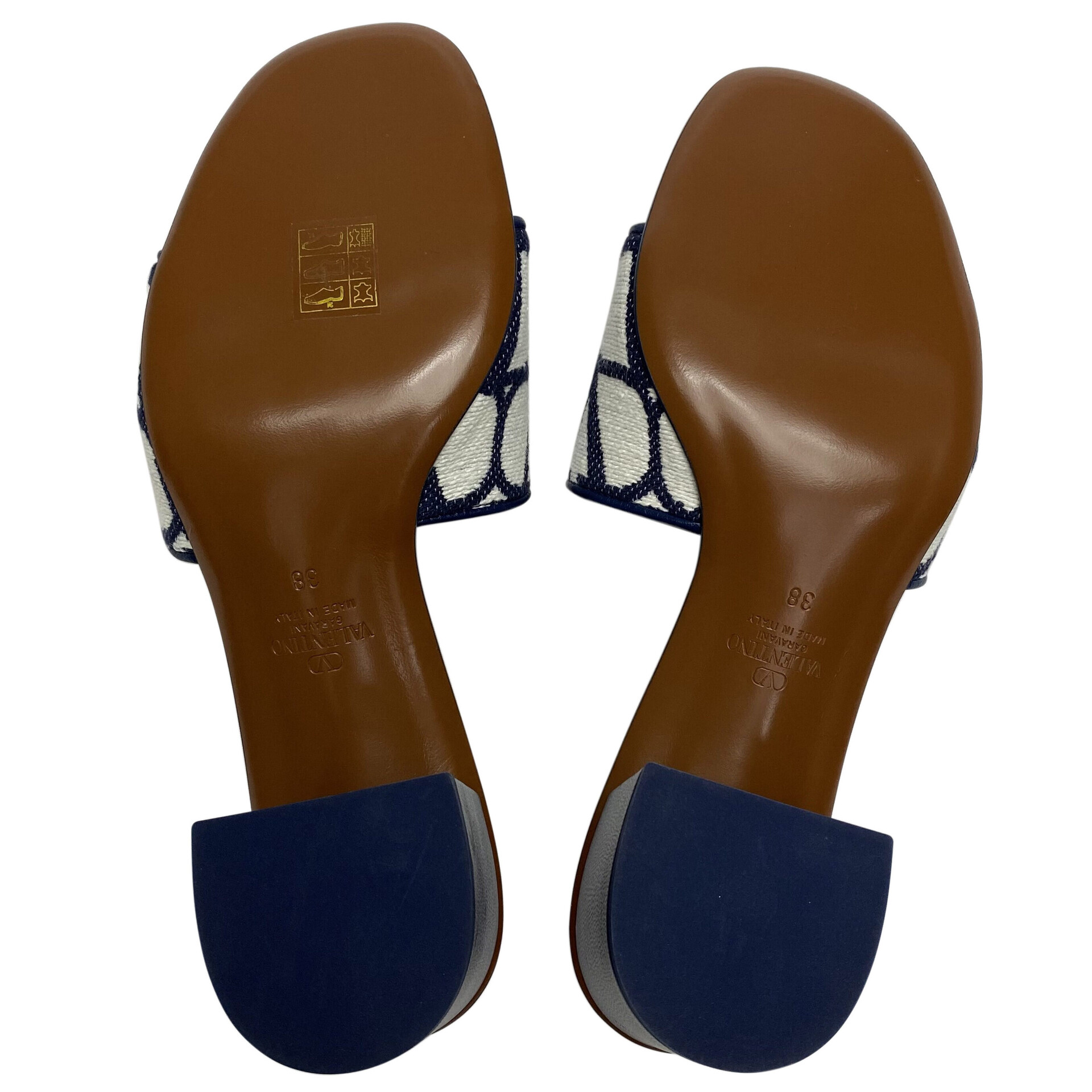 Mule Valentino Garavani Azul