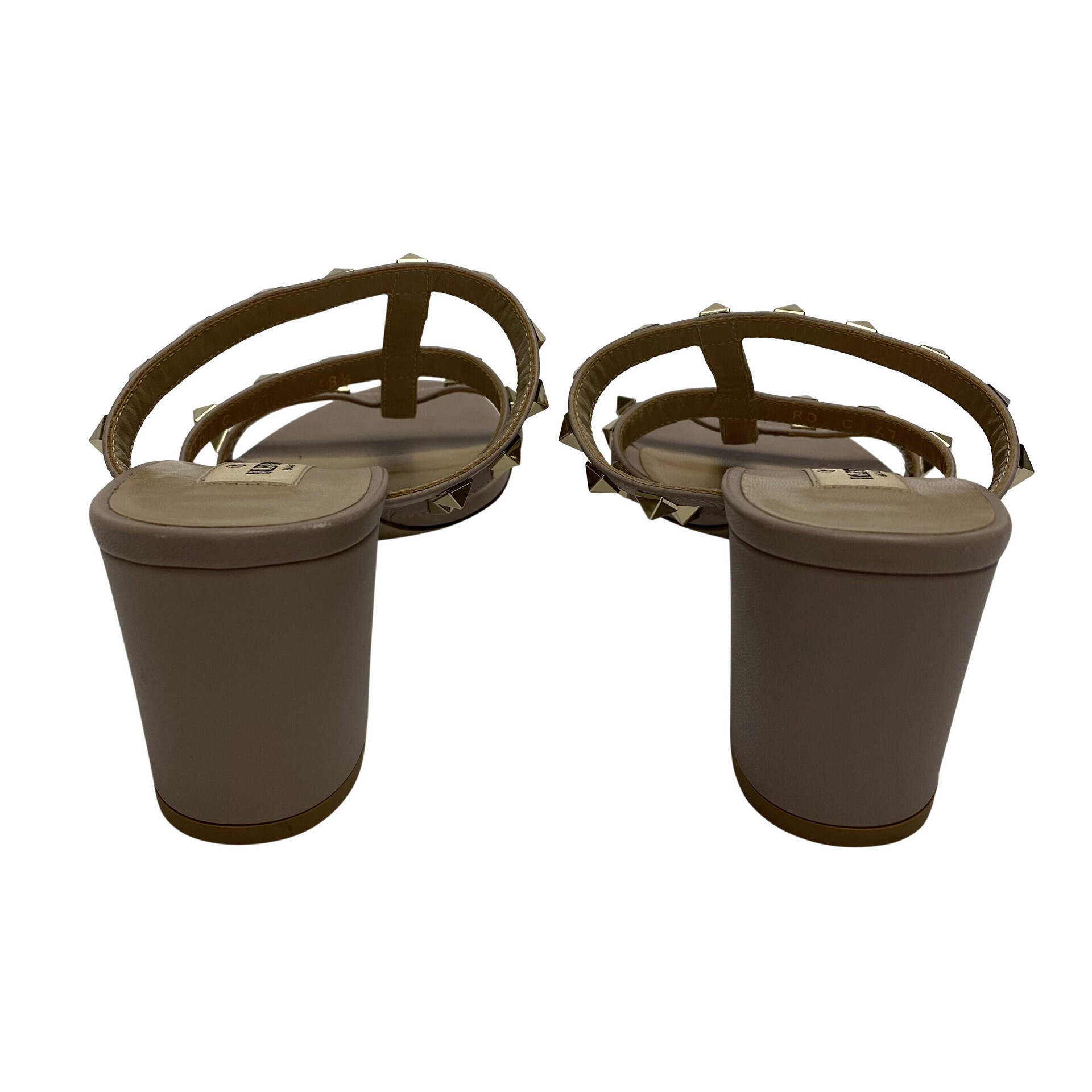 Sandália Valentino Garavani Rockstud Nude