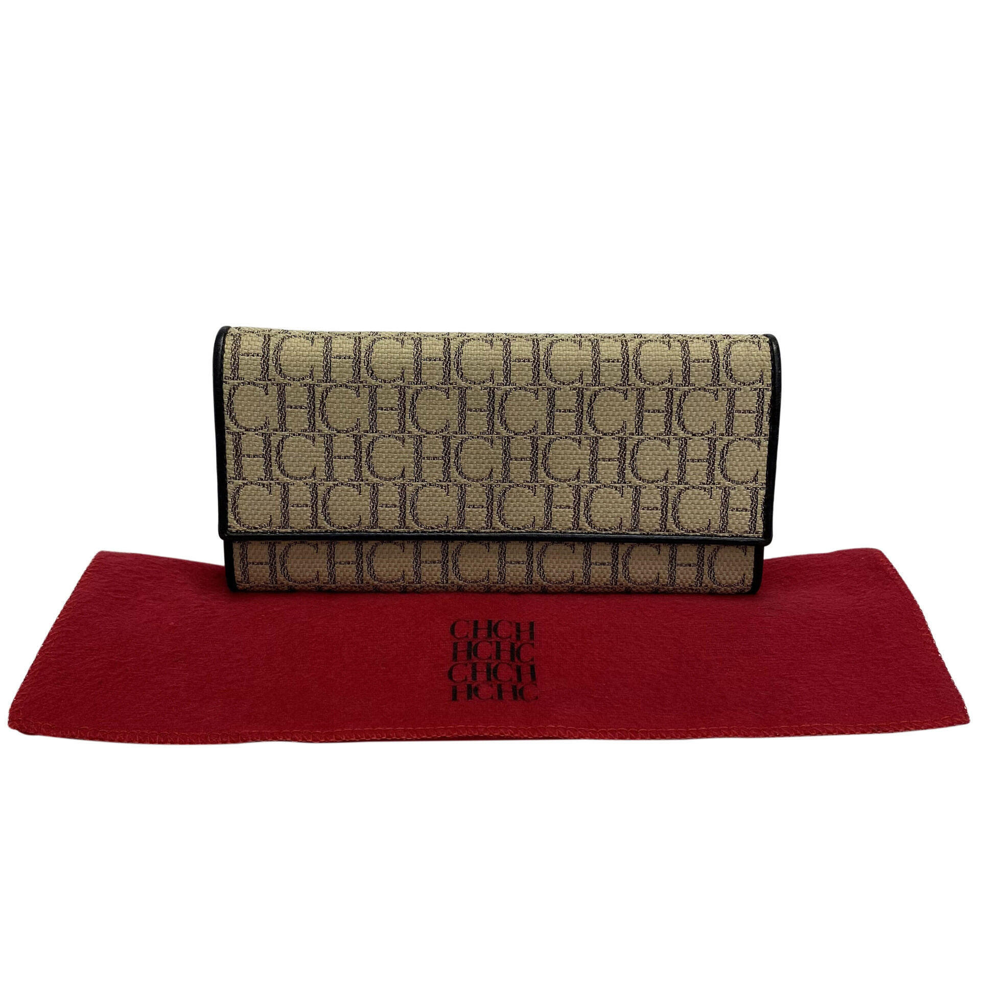 Carteira Carolina Herrera Monograma