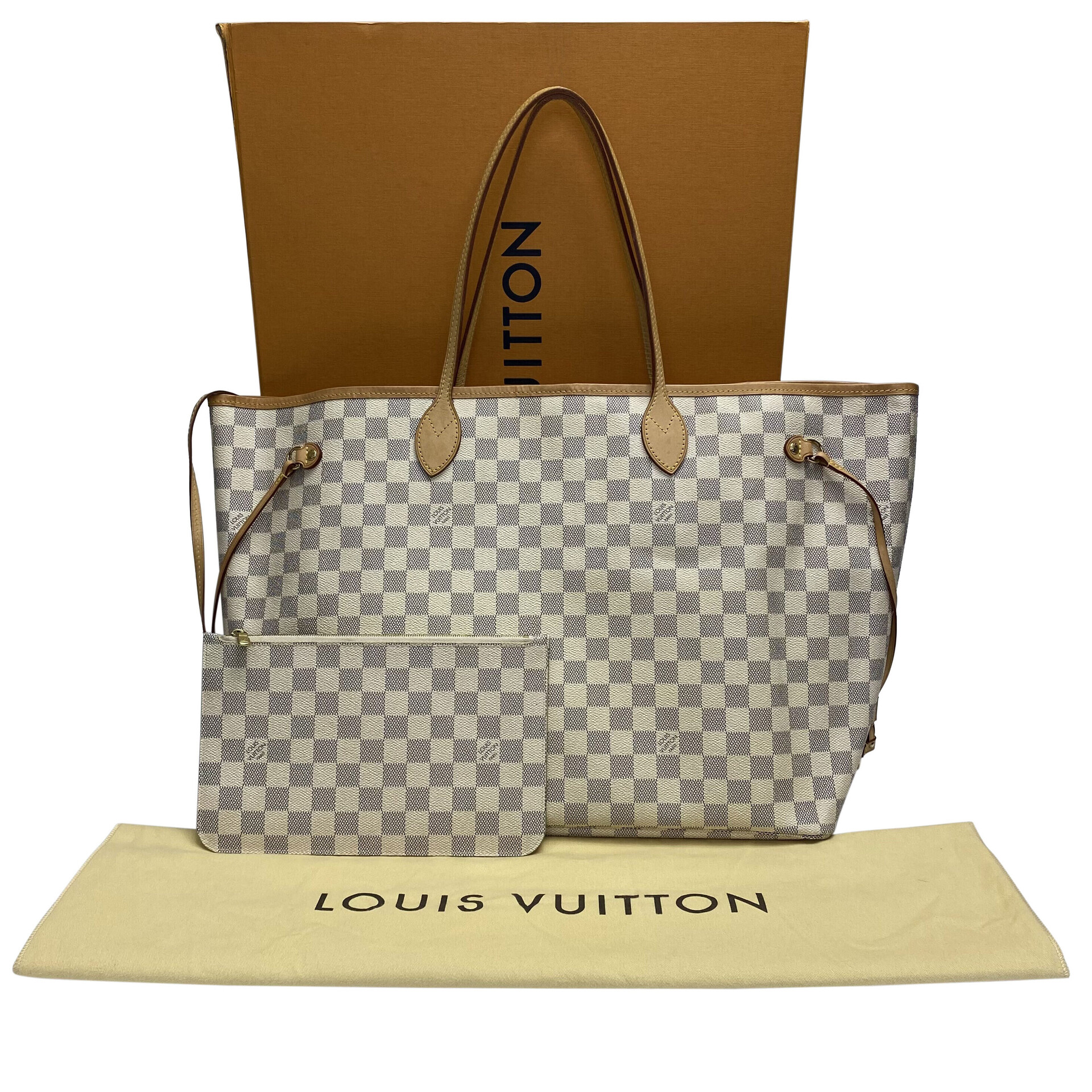 Bolsa Louis Vuitton Neverfull GM Damier Azur