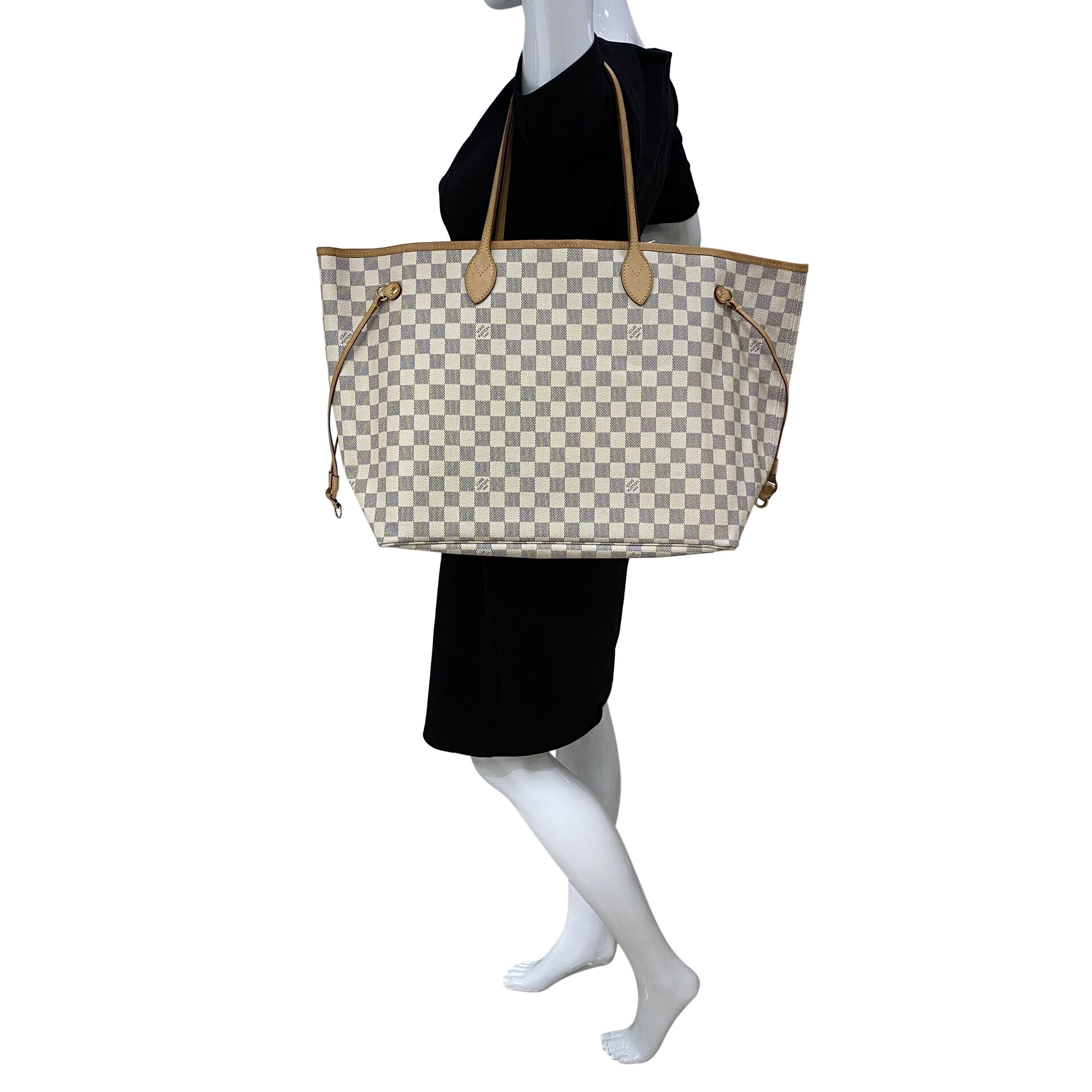 Bolsa Louis Vuitton Neverfull GM Damier Azur