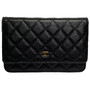 Bolsa Chanel Woc Couro Caviar Preto