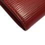 Carteira Louis Vuitton Couro Epi Vermelha